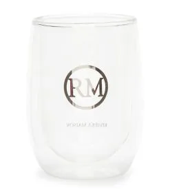 Rivièra Maison Dubbelwandig Theeglas, Koffieglas Met RM Logo - Love RM - 330 Ml