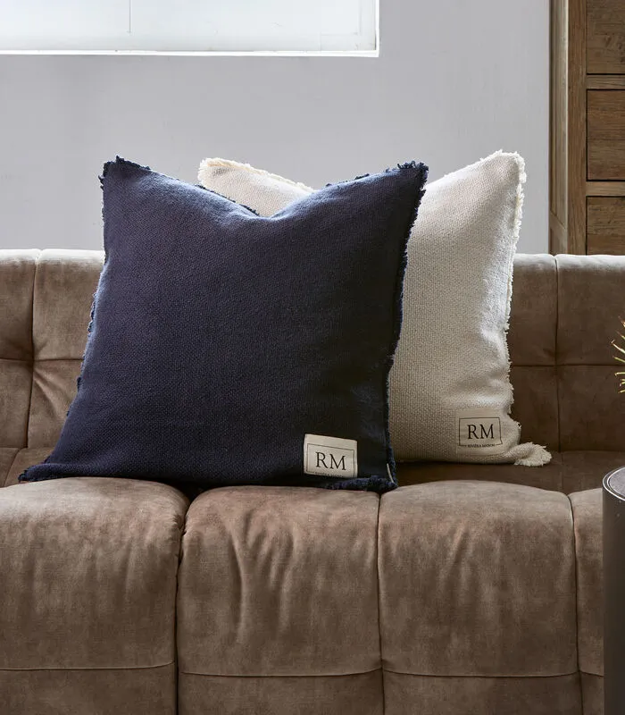 Rivièra Maison Sierkussen 60x60, Deco Kussens Incl. Binnenkussen - Blauw - 2 Stuks 4 Rivièra Maison Sierkussen 60x60, Deco Kussens Incl. Binnenkussen - Blauw - 2 Stuks - Image 2