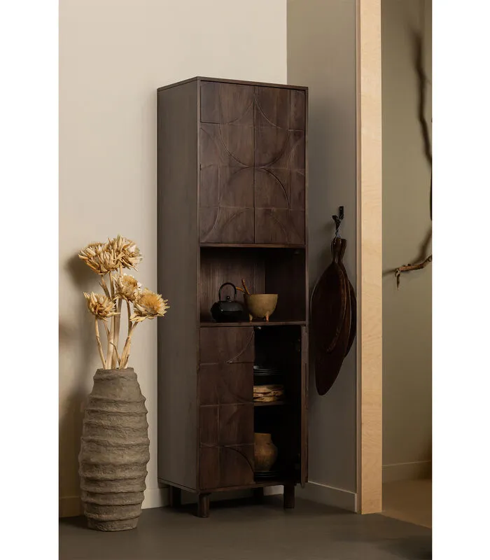 BePureHome Knossos Vaas - Paper Mache - Clay - 70x30x30 4 BePureHome Knossos Vaas - Paper Mache - Clay - 70x30x30 - Image 2