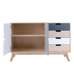 Leitmotiv Ladekast Snap - Deuren & 4 Lades - 100x36x65cm 7 Leitmotiv Ladekast Snap - Deuren & 4 Lades - 100x36x65cm -Meubilair Geschäft 03924165b4634b579a2a8cf1ef66b49f