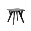 Light & Living Bijzettafel Quenza - Zwart - 50x50x42cm -Meubilair Geschäft 045c97fe36214b1d9c90d5ffd40edc6c