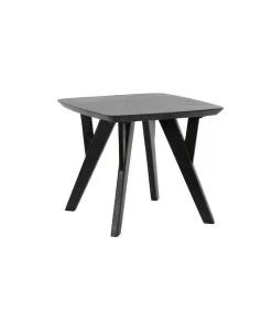 Light & Living Bijzettafel Quenza - Zwart - 50x50x42cm