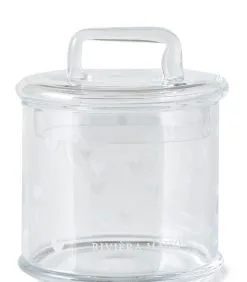 Rivièra Maison Voorraadpotten Glas Met Deksel - Lovely Heart Storage Jar - Transparant - 1 Stuks -Meubilair Geschäft 048cb1d95cb54302be445cae126b1e17
