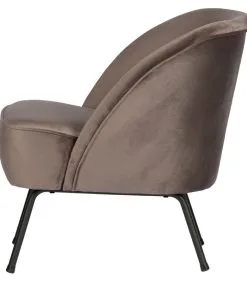 BePureHome Vogue Fauteuil - Velvet - Nougat - 69x57x70 -Meubilair Geschäft 04aa423c413a4337bce278e4c3640db3