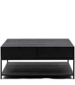 Rivièra Maison Salontafel Vierkant - The Bobby Table - Zwart