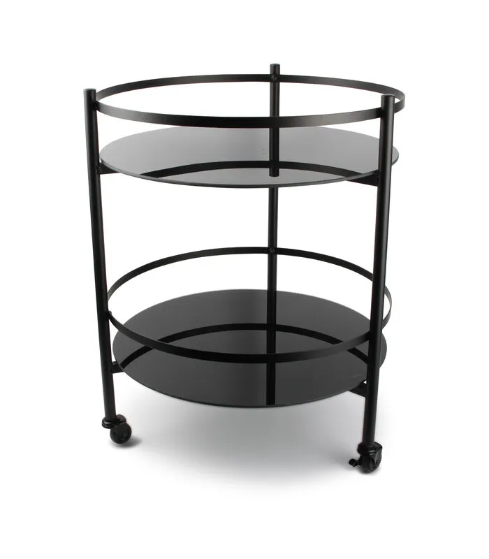 Salt & Pepper Serveerwagen 48xH61,5cm 2 Lagen Zwart Bar 3 Salt & Pepper Serveerwagen 48xH61,5cm 2 Lagen Zwart Bar