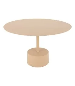 Leitmotiv Bijzettafel Nowa Low - Bruin - 55x55x35cm