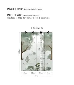 Lilipinso KHARU Behang Wanddecoratie - Bos 9 Lilipinso KHARU Behang Wanddecoratie - Bos -Meubilair Geschäft 07d2e44da7e4431e938c17d20130ab98