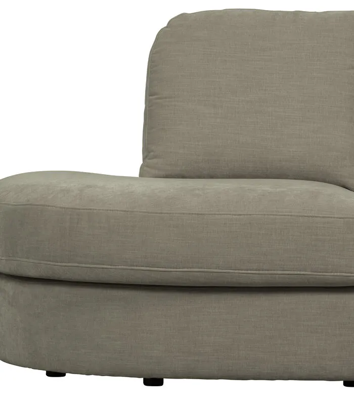 VTwonen Family 1-Zits Element Ronde Hoek Links - Grijs - 85x93x98 3 VTwonen Family 1-Zits Element Ronde Hoek Links - Grijs - 85x93x98