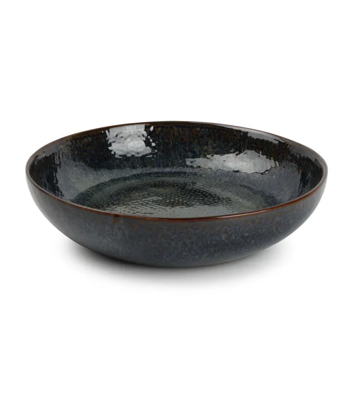 Salt & Pepper Diep Bord 21,5xH5cm Saffier Mielo - (x4) 3 Salt & Pepper Diep Bord 21,5xH5cm Saffier Mielo - (x4)