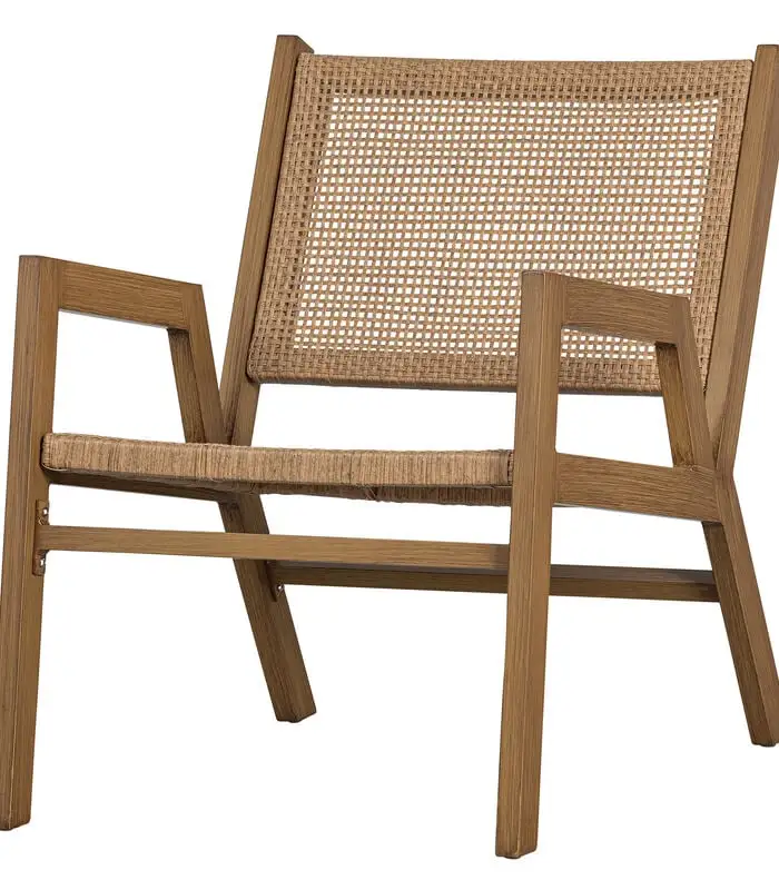 WOOOD Pem Fauteuil Outdoor - Aluminium - Naturel - Set Van 2 3 WOOOD Pem Fauteuil Outdoor - Aluminium - Naturel - Set Van 2