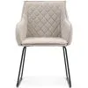 Rivièra Maison Eetkamerstoel Met Armleuning - Isco Drive Dining Armchair Mouliné - Linnen - Naturel -Meubilair Geschäft 0ee1580dd7834d76a0e7c0e2966c944c