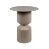 Leitmotiv Bijzettafel Diabolo - Grijs - 40,5x40,5x46,5cm