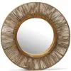 Rivièra Maison Spiegel Rond Met Decoratieve Rand, Wandspiegel - Lupine Rope - Bruin -Meubilair Geschäft 103621d0c19f441fb68d48ef3976cfe0