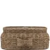 Rivièra Maison Bloempot Voor Binnen Naturel - Rustic Rattan Classic Planter Round