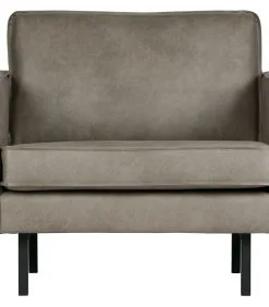 BePureHome Rodeo Fauteuil - Nylon/Pu - Elephant Skin - 85x105x86