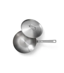 Skottsberg Wok Stainless Steel 28 Cm Roestvrijstaal -Meubilair Geschäft 12c45639d71a4e9d9ca24b63003dd364