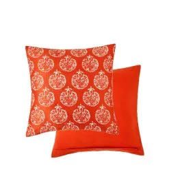 Blanc Des Vosges MARCO POLO Mandarine - Kussensloop 45 X 45 Cm