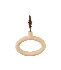 PRESENT TIME Vaas Ring - Zandbruin - 25x3,5x20,5cm 5 PRESENT TIME Vaas Ring - Zandbruin - 25x3,5x20,5cm -Meubilair Geschäft 1831d38c16de4cd5a78e4ff69a862d24