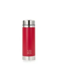 Yoko Design Theepot "libertea" 350 Ml Rood & Inox