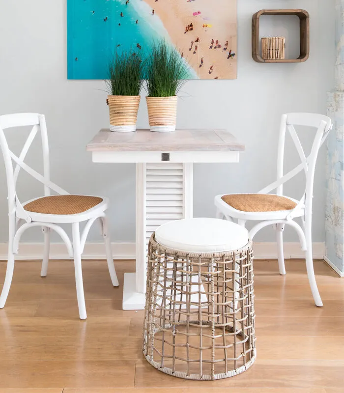 Rivièra Maison Saint Etienne Dining Chair White - (LxBxH) 50x50x98 Cm 4 Rivièra Maison Saint Etienne Dining Chair White - (LxBxH) 50x50x98 Cm - Image 2