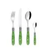 Eme Bestekset Mona Lisa 18/10 49-delig Groen Groen 12-persoons -Meubilair Geschäft 1b934281342c49a0800b66ef71bd2e30