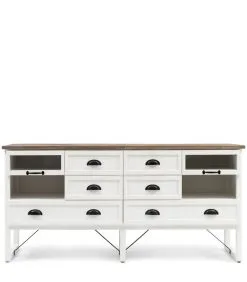 Rivièra Maison Dressoir Kasten - Bridgeville Dresser XL - Wit