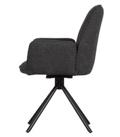 WOOOD Exclusive Amber Draai Eetkamerstoel - Boucle - Grijs - Set Van 2 8 WOOOD Exclusive Amber Draai Eetkamerstoel - Boucle - Grijs - Set Van 2 -Meubilair Geschäft 1e337ae419f7473d836d523e68d8131f