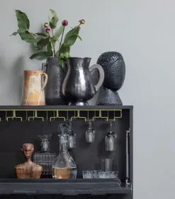 BePureHome Canyon Vaas - Aluminium - Zwart - 23x21x16 -Meubilair Geschäft 1e85c1ceda6e4f369f01a23eae4b740a