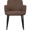 VTwonen Dining Eetkamerstoel - Teddy - Taupe - 83x62x53
