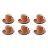 Palmer Koffiekop En Schotel Colors 14 Cl 12 Cm Oranje Porselein 6 Stuk(s) -Meubilair Geschäft 1fd8f2a1c6f341318f69f5df7c752470