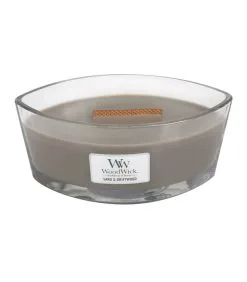 WoodWick Kaars Sand & Driftwood Ellipse