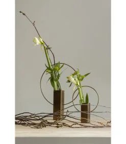 BePureHome Ring Vaas - Metaal - Antique Brass - 25x18x5 -Meubilair Geschäft 21dceac8dda2442c820d722bb043894a