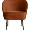 BePureHome Vogue Fauteuil - Fluweel - Roest - 69x57x70 -Meubilair Geschäft 23083abb4fcc437fb6bef27dea12c27c