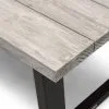 Rivièra Maison Tuintafel Hout - Bondi Beach Outdoor Dining Table - 220x100 Cm - Grijs -Meubilair Geschäft 231118edd93e4777976984fde70ffd28