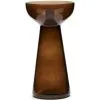 Rivièra Maison Kaarshouder Glas, Hoge Kandelaar - Amber Stone - Bruin - Maat M -Meubilair Geschäft 2377ef58fac04a6a99477f5784c2a1c2