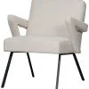WOOOD Fauteuil Clark - Bouclé - Naturel - 83x60x80 -Meubilair Geschäft 2395f8ee5efe474eae8ae9b1088ac8dd