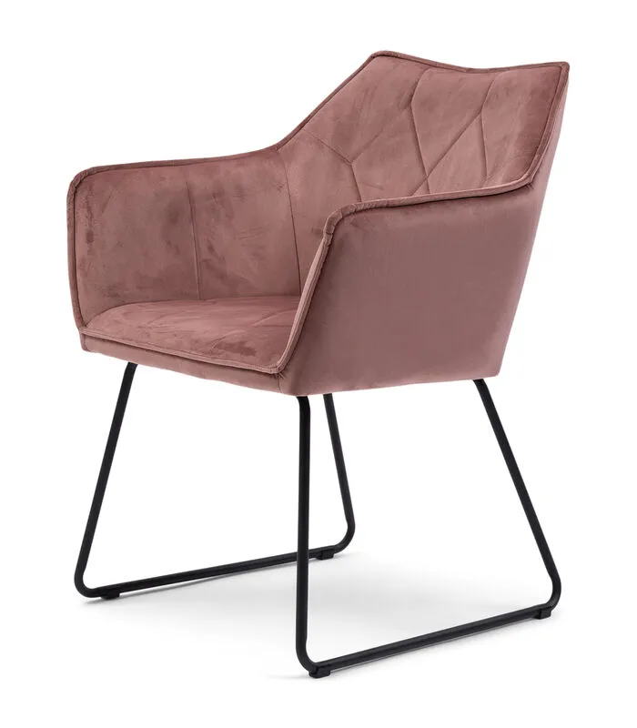 Rivièra Maison Eetstoel Morgan DAC Vel III RoStain - Polyester, IJzer - (LxBxH) 64.0x69.0x54.0 Cm 4 Rivièra Maison Eetstoel Morgan DAC Vel III RoStain - Polyester, IJzer - (LxBxH) 64.0x69.0x54.0 Cm - Image 2