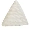 MX HOME Kussen Pyramide In Wit Imitatiebont