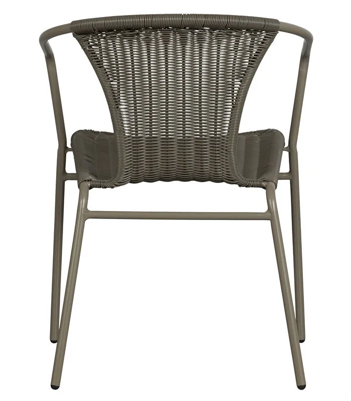 WOOOD Tuinstoel Weston - Polyester/Metaal - Jungle - Set Van 4 6 WOOOD Tuinstoel Weston - Polyester/Metaal - Jungle - Set Van 4 - Image 4