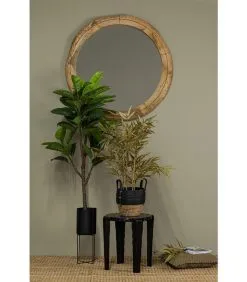 WOOOD Bamboe Kunstplant - Bamboe/Polyester - Natural - 120x74x74 -Meubilair Geschäft 26190ff3bc7e4e4395465748a55d7300