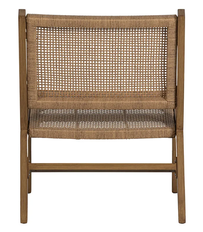 WOOOD Pem Fauteuil Outdoor - Aluminium - Naturel - Set Van 2 7 WOOOD Pem Fauteuil Outdoor - Aluminium - Naturel - Set Van 2 - Image 5