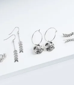 Mon Bijou Secret Geurkaars Kokosnoot Met Zilveren Oorbellen -Meubilair Geschäft 26a7ce70540641e3beb51df666004979