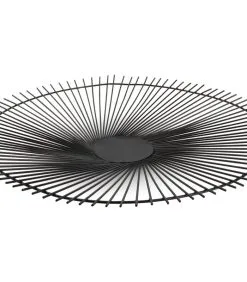 Salt & Pepper Draadmand 53xH5cm Zwart Twisted Iris