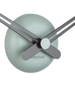 Karlsson Wandklok LBT Sharp - Jade/Groen - Ø77,5cm -Meubilair Geschäft 2784b574402f409499cfe58cb5476080