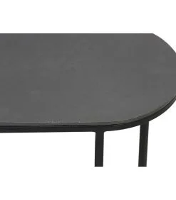 Light & Living Bijzettafel Bocov - Zwart - 53x26x53cm -Meubilair Geschäft 27dc26af183a4e33a7bb2b77748a7f61