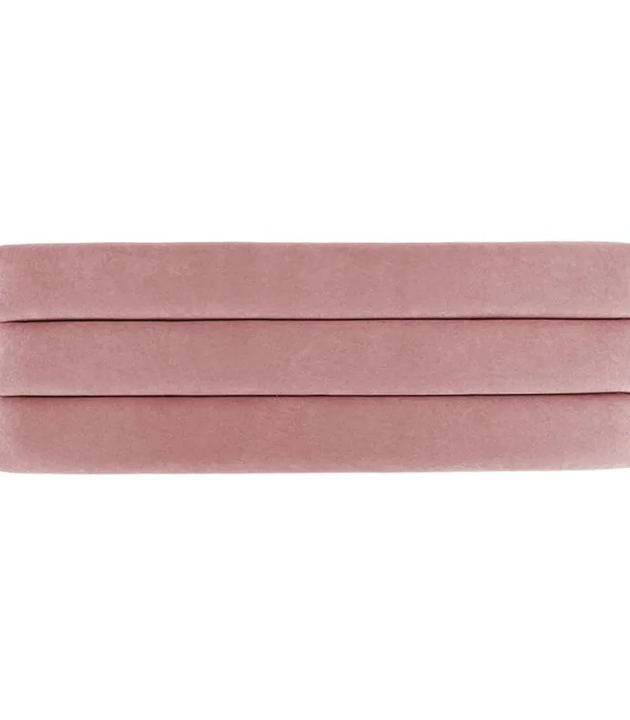 Leitmotiv Bank Explicit - Suede Look Roze - 121x41x43cm 6 Leitmotiv Bank Explicit - Suede Look Roze - 121x41x43cm - Image 4