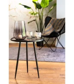 Light & Living Bijzettafel Envira - Zink - Ø39,5cm -Meubilair Geschäft 283f4e9d626e471dbf980c9be3fea238