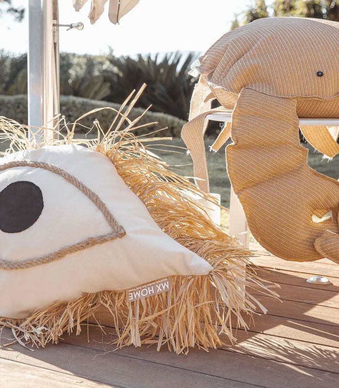 MX HOME Buitenkussen Grieks Oog En Franjes 4 MX HOME Buitenkussen Grieks Oog En Franjes - Image 2