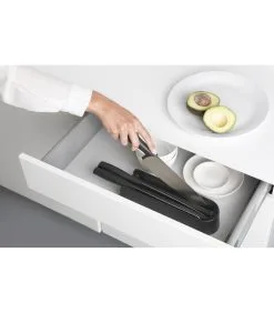 Brabantia Lade Messenblok Plus 3 Messen, TASTY+ - Dark Grey 9 Brabantia Lade Messenblok Plus 3 Messen, TASTY+ - Dark Grey -Meubilair Geschäft 28f3e0835ada41b2966e0203093015d2